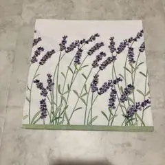 ラベンダー柄ペーパーナプキン