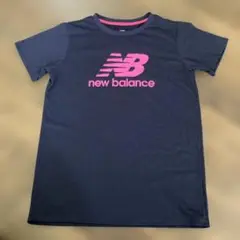 new balance ネイビー Tシャツ Lサイズ