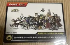 FAIRY TAIL 週刊少年マガジン カード