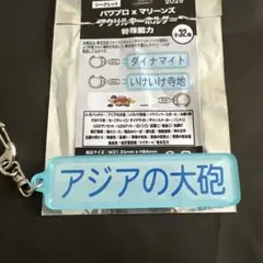 千葉ロッテマリーンズ パワプロ×マリーンズ キーホルダー 特殊能力 アジアの大砲