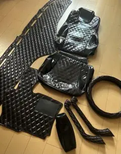 煉獄 17クオン ダッシュボードマット サイドカーテンセット 煉獄様専用 17クオン ダッシュボードマット サイドカーテン