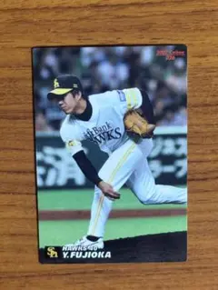 カルビー　2007 プロ野球チップス　ソフトバンク　藤岡好明　026