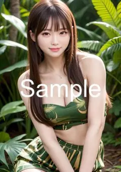 A4サイズアートポスター 1点もの 美女ポスター最高品質 D-E-９６