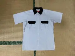 RED KAP ワークシャツ　ストライプ　Sサイズ