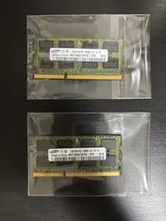 Samsungメモリ4GB(2GB×2) PC3-8500S