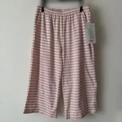 no.1528新品 ピンク ボーダー柄ルームウェア Mサイズ
