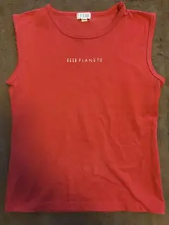 ELLE PLANETE ノースリーブタンクトップ 120