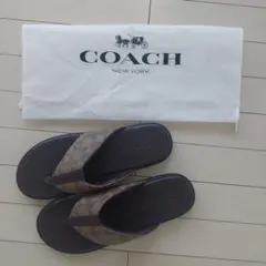 coach メンズサンダル　 シグネチャー キャンバス　28cm