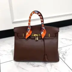 HERMES エルメス バーキン35 クシュベル ブラウン