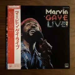 マーヴィン・ゲイ LIVE ライブ　LP レコード