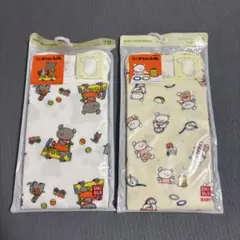 【新品未開封】ユニクロ 半袖ボディスーツ 70サイズ こぐまちゃん