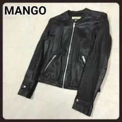 MONGO　シングルライダースジャケット　S