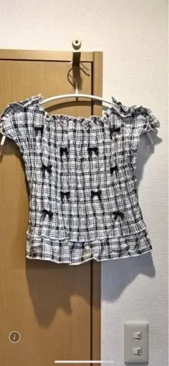 SNIDEL チェック柄 半袖トップス ONE SIZE