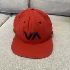 VA 赤 ベースボールキャップ RVCA
