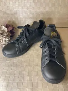 【adidas】STANSMITH スタンスミス 黒×ゴールド プライムグリーン