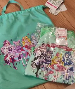 アイドルプリキュア　収納バッグ付き　パジャマ