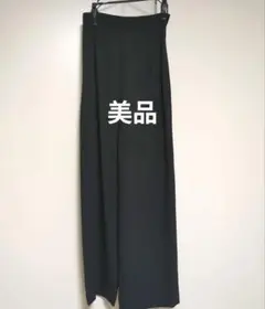 LAST SCENE ブラック ワイドパンツ