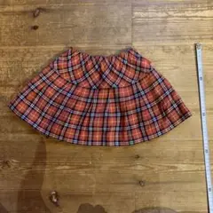 ELLE POUPON エルプポン チェック柄プリーツスカート