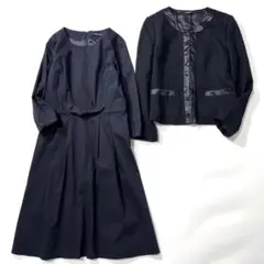 NEWYORKE ニューヨーカー　スーツ　ワンピース セットアップ　ジャケット