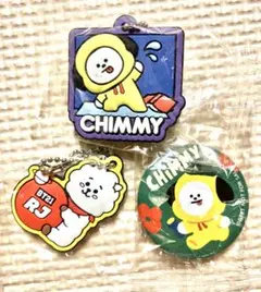 【未開封/新品】くら寿司 ビッくらポン BT21 キーホルダー 缶バッジ