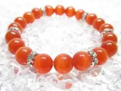 〇【レッドキャッツアイ】 天然石ブレスレットパワーストーン