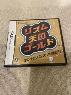 箱付き　ニンテンドーDS リズム天国ゴールド　説明書付き