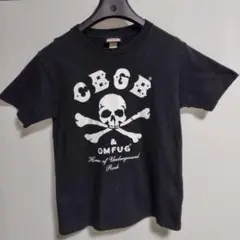 紙タグ ヴィンテージ CBGB & OMFUG ライブハウス Tシャツ パンク