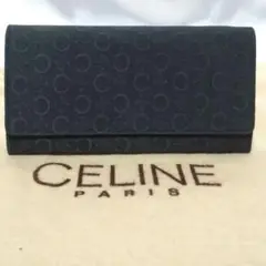 CELINE 長財布 ガマ口 Cロゴトリオンフ柄