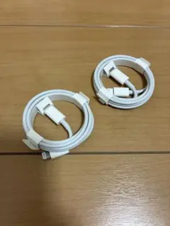 Apple純正 USB-C to Lightning 充電ケーブル 2本セット