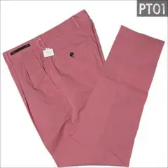 J6171 新品PT01ジェントルマンフィット ツープリーツストレッチパンツ46