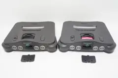 nintendo 64 ジャンク 2台