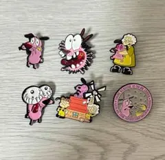 おくびょうなカーレッジくん　 ピンバッチ