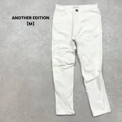 a1910＊ANOTHER EDITION 変形デニム　ホワイト【M】カジュアル