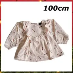 トップス　チュニック　長袖　100cm