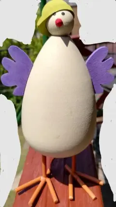 ニワトリ?の置物