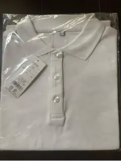 ホワイトポロシャツ Lサイズ ヒラキ