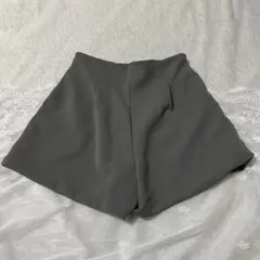 【GRL】グレーショートパンツ フロントポケット付き