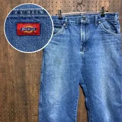 US古着 Dickies ディッキーズ　デニムパンツ　ストレート　rwm042