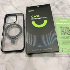 360°回転無制限縦横両対iPhone 15 Pro 用 ケース Magsafe