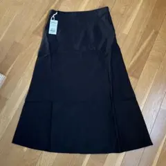 【R(アール)】NALYA リネンヴィスストレッチ スカート