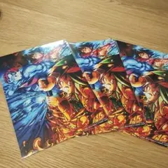 アニメキャラクター ブロマイド 4枚セット