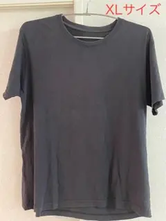 Tシャツ　ダークグレー 黒　クルーネック