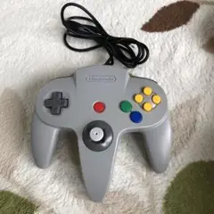 Nintendo 64 コントローラー グレー