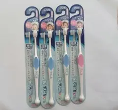LION 仕上げ磨き専用 歯ブラシ 4本セット　クリニカKid's