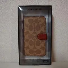 未使用　COACH 手帳型ケース iPhone 5.4in(2021)