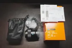 【ソニー】Sonnar T* FE 55mm F1.8 ZA(高級プロテクタ付)