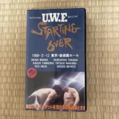 U.W.F. STARTING OVER VHS 1988年5月12日新生U旗上