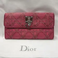 【Christian Dior】ハイブランド★財布★ピンク★ロゴ金具★レディース