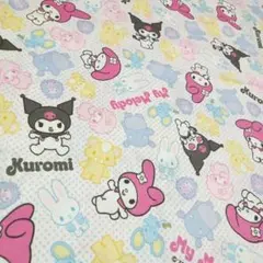 Kuromi My Melodyマイメロディ　クロミハギレ　レトロサンリオ　レア