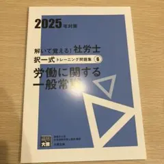 解いて覚える!社労士択一式トレーニング問題集〈6〉労働に関する一般常識〈202…